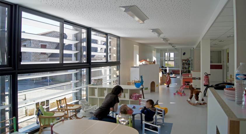 INTERIEUR DE LA CRECHE
