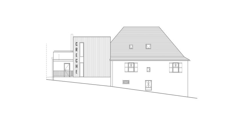 FAÇADE NORD - PROJET