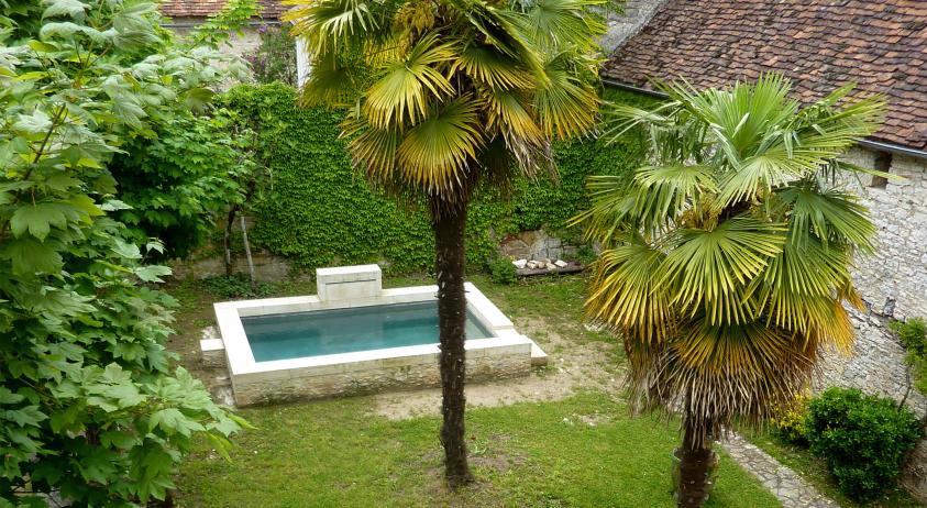 JARDIN SUSPENDU ET BASSIN-FONTAINE