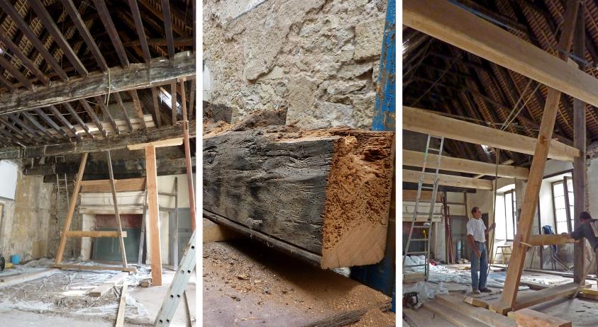 RESTAURATION DE PLANCHER A LA FRANCAISE