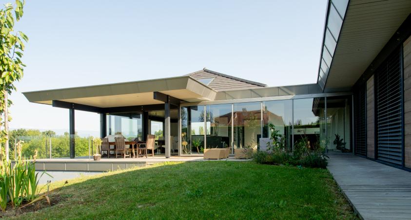 Maison bioclimatique Messery-Terrasse Sud