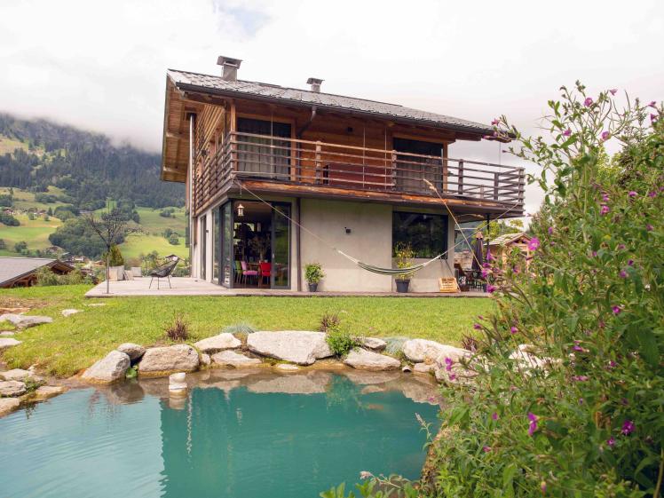 Chalet Papillon - Bassin Terrasse Sud