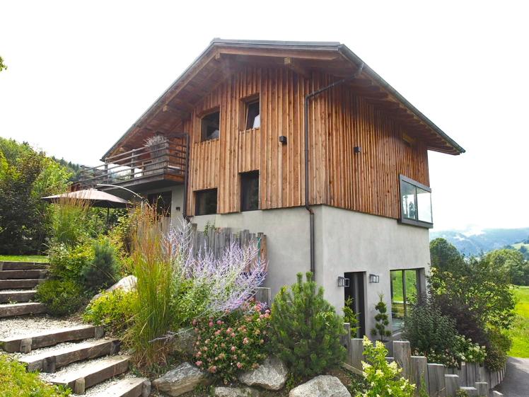 Chalet Papillon - Vue Nord-Est accès jardin