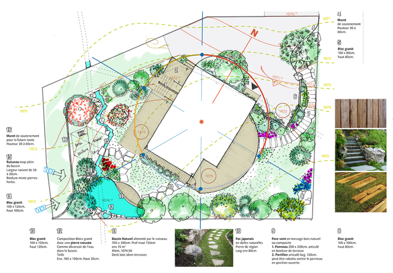 Chalet Papillon - Projet paysager