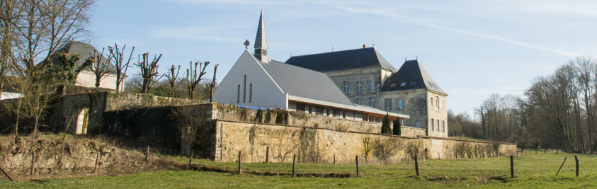 Chapelle bois bioclimatique - Vue Sud-Ouest