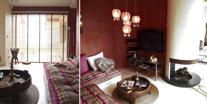Villa bioclimatique Epagny - Salon oriental