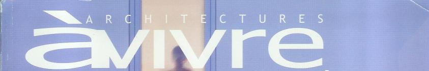 Architectures à vivre
