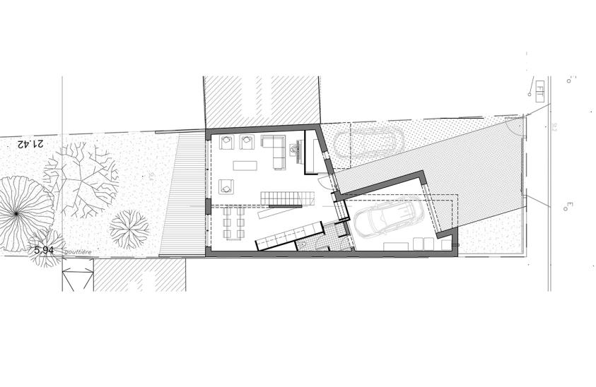 Maison contemporaine a Enghien les Bains