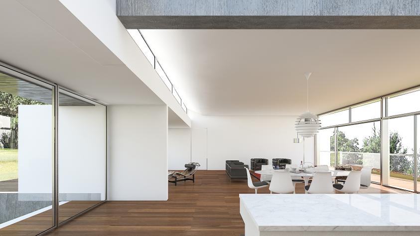 Reconfiguration lourde d'une maison de l'architecte Jean Pierre Watel situé à Vi