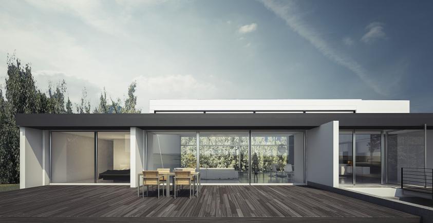 Reconfiguration lourde d'une maison de l'architecte Jean Pierre Watel situé à Vi