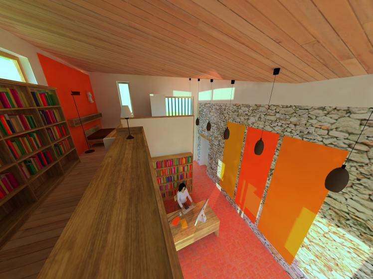Saint-Eugène, extension maison, projet mezzanine