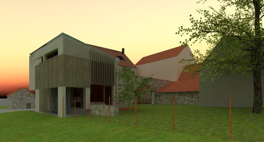 Saint-Eugène, extension maison, projet jardin 