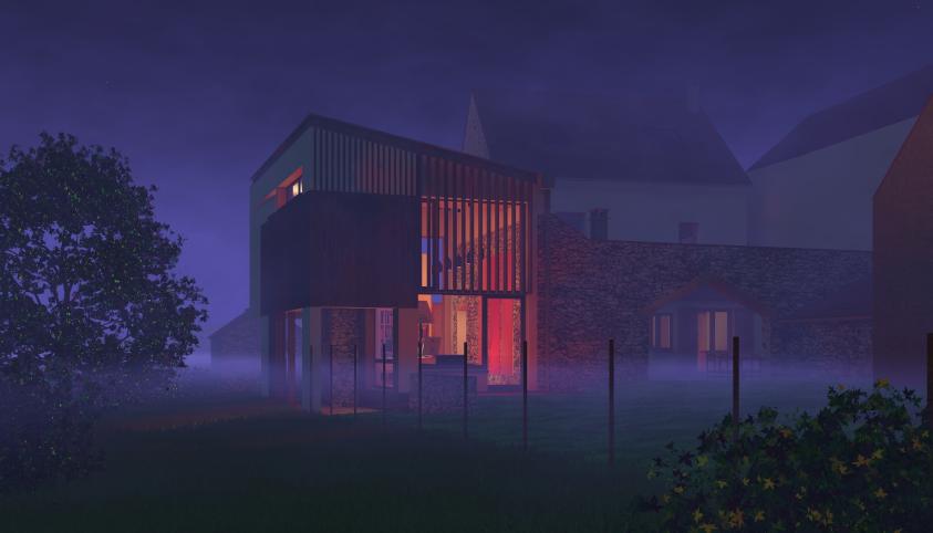 Saint-Eugène, extension maison, projet jardin 