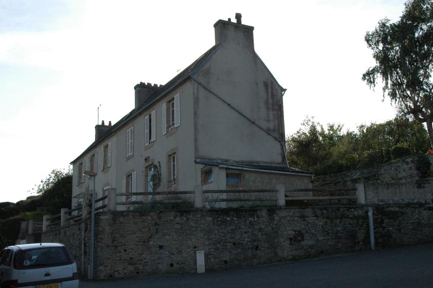 Morlaix, extension maison, existant rue