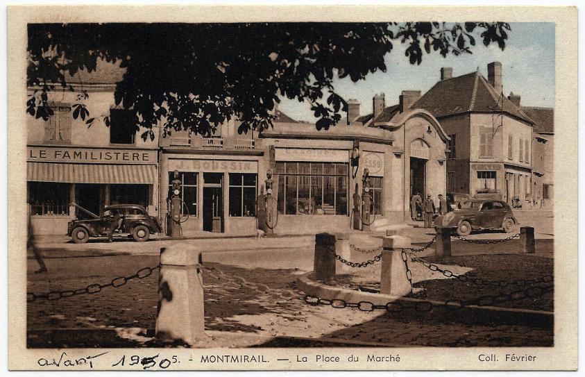 Montmirail, office du tourisme, le garage avant 1950