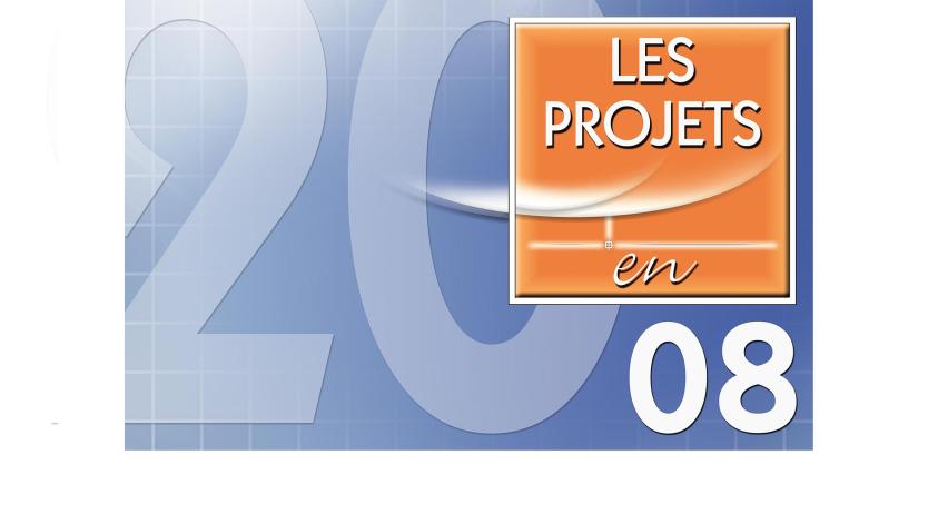 DIVERS PROJETS EN 2008.
