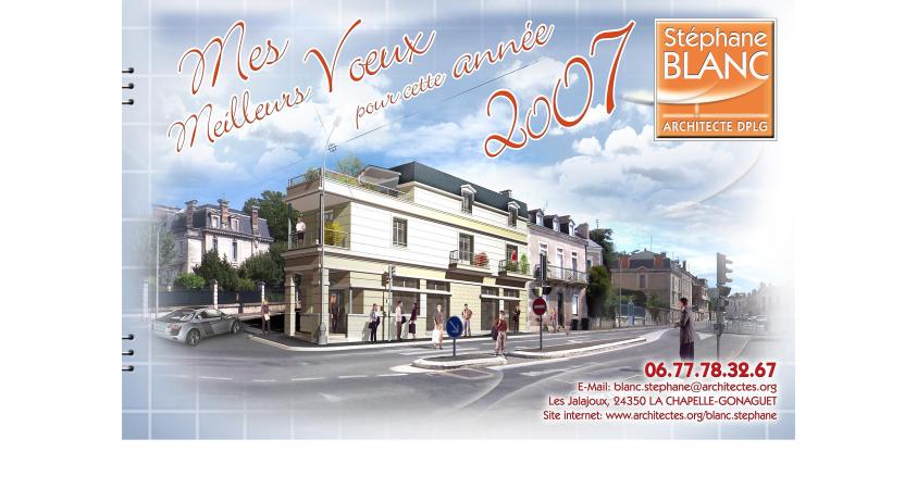 MES MEILLEURS VOEUX POUR CETTE ANNEE 2007.