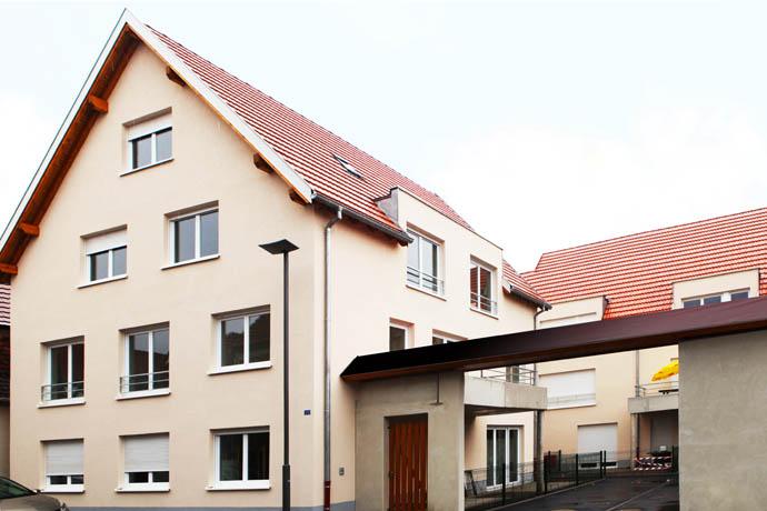 Ensemble de 10 logements sociaux