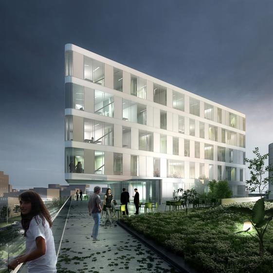Construction du nouveau site pour l'INET et le CNFPT à Strasbourg