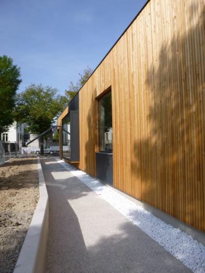 Construction de la maison de la Ligue contre le cancer à Colmar