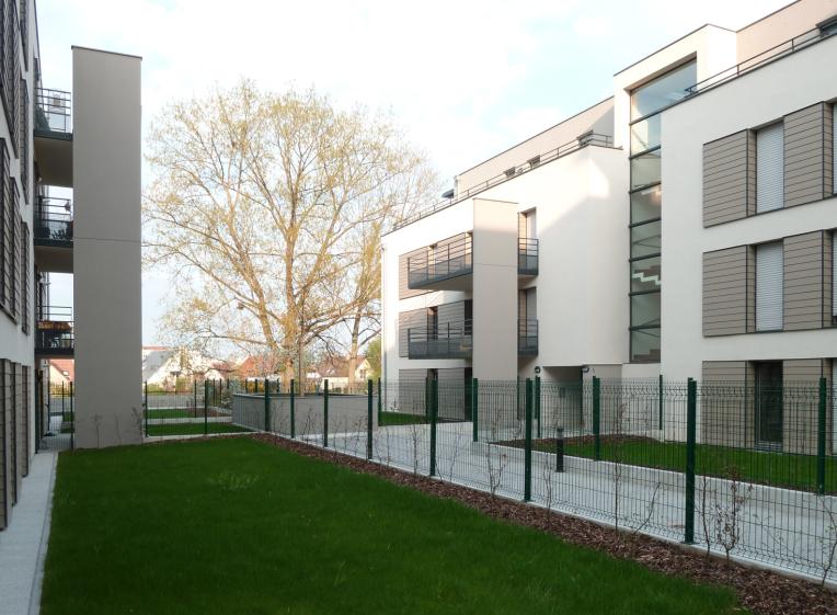 Construction de logements à Hoenheim