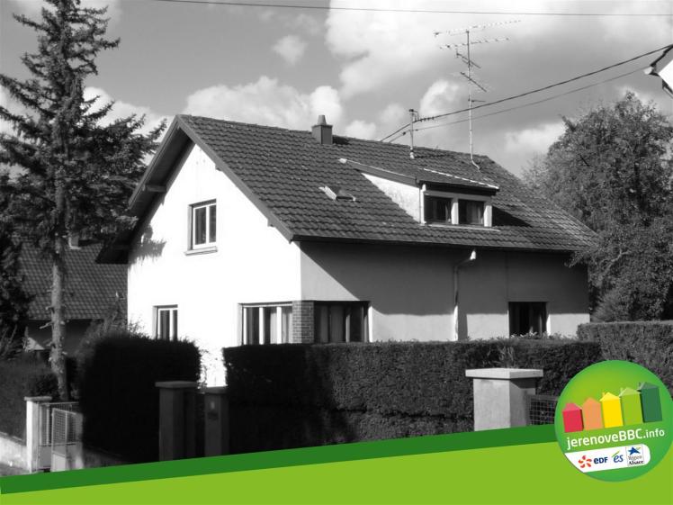 Réhabilitation d'une maison individuelle à BRUNSTATT