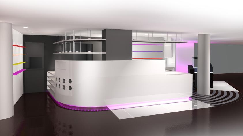 Transformation de la zone de service - Café Mozart à Mulhouse (68)