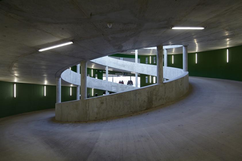 La rampe centrale