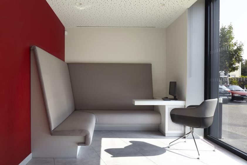 Les salons d'accueil du public