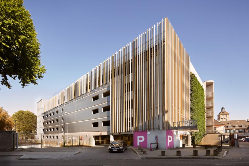 Une façade contemporaine