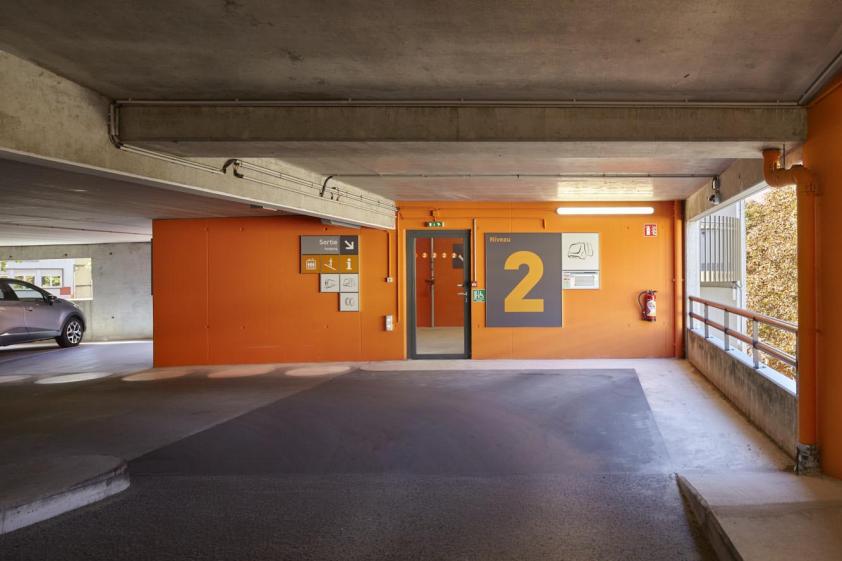 Une signalétique travaillée