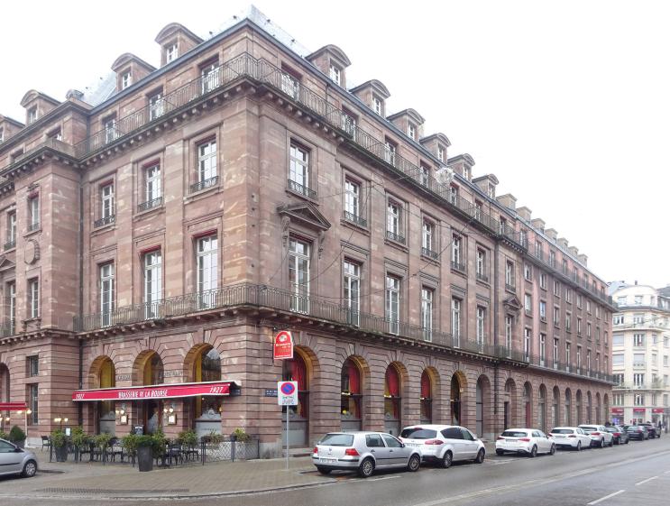 Le bâtiment de la Bourse