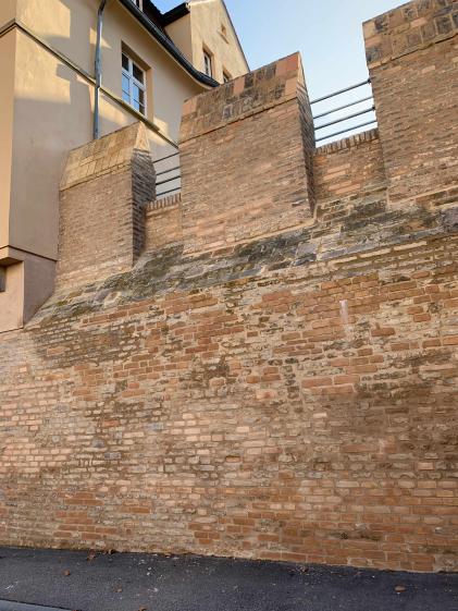 Le mur d'enceinte