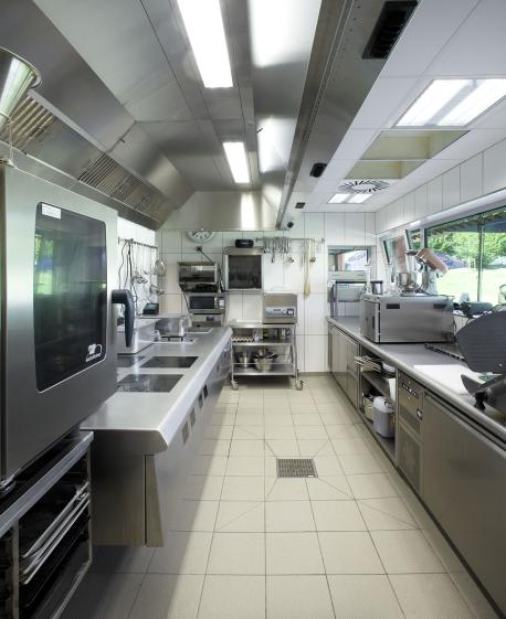 La cuisine du restaurant