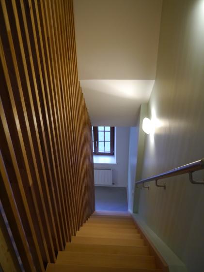 L'escalier retravaillé