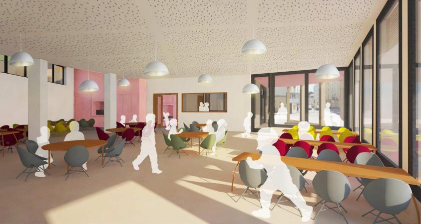 La salle de restauration