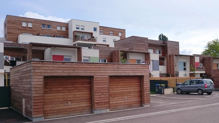 Vue depuis la rue