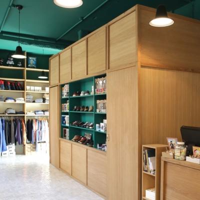 Réaménagement du magasin Goddvibes