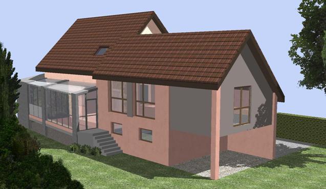 Extension et restructuration d'une maison