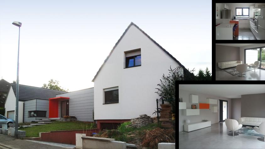 Extension et restructuration d'un pavillon