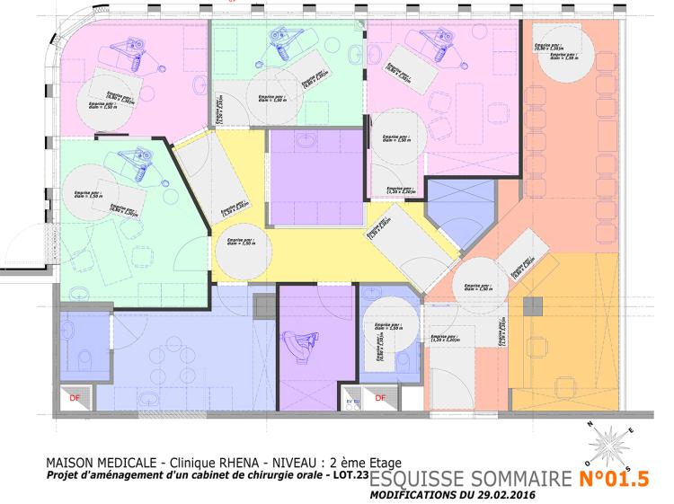 IDN ARCHITECTURE - PROJET D'AMENAGEMENT DU CABINET DE CHIRURGIE DENTAIRE