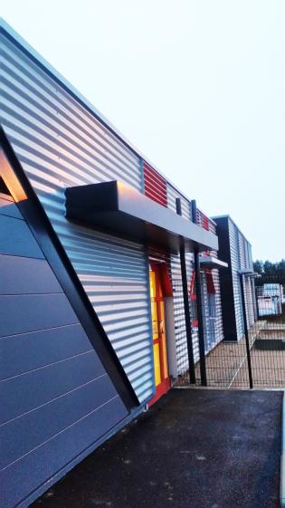 IDN ARCHITECTURE VUE APRES TRAVAUX SUR L'AGRANDISSEMENT DE L'IMPRIMERIE