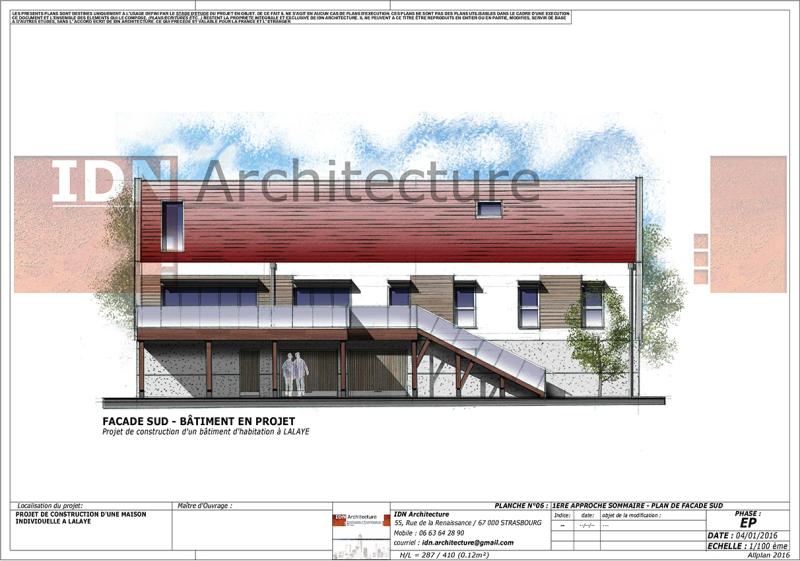 PHASE EP - CONSTRUCTION D'UNE MAISON INDIVIDUELLE - LALAYE - IDN ARCHITECTURE