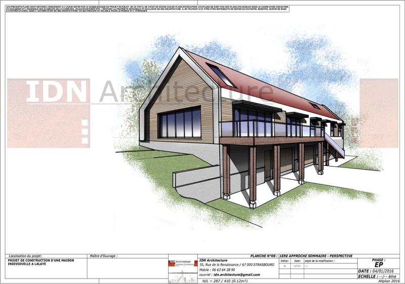PHASE EP - CONSTRUCTION D'UNE MAISON INDIVIDUELLE - LALAYE - IDN ARCHITECTURE