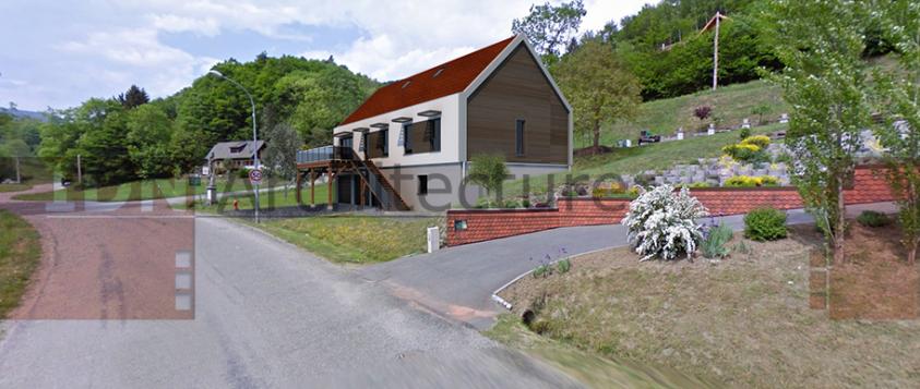 INSERTION - CONSTRUCTION D'UNE MAISON INDIVIDUELLE - LALAYE - IDN ARCHITECTURE