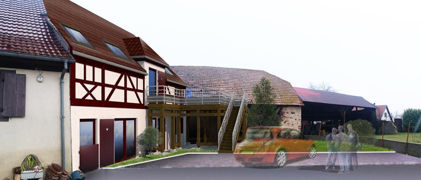 IDN ARCHITECTURE - RÉHABILITATION TRANSFORMATION D'UNE ANCIENNE ÉTABLE EN HABITA
