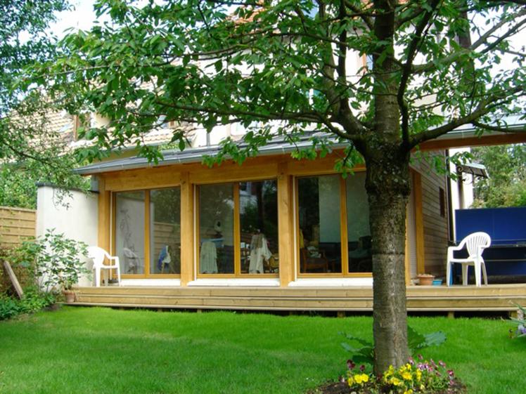 Maison à STRASBOURG : Extention bois