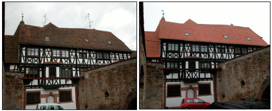 Restauraration de la couverture d'une maison classée au titre des monuments hist