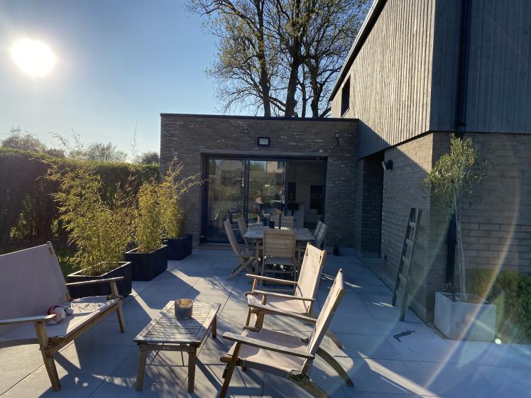 Nouvelle accés à la terrasse