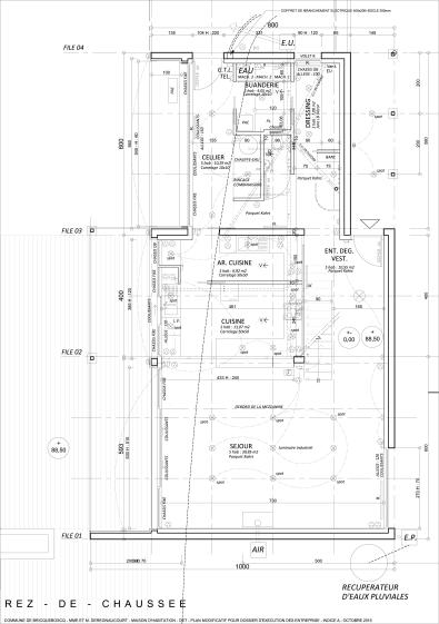 Plan du rez-de-chaussée